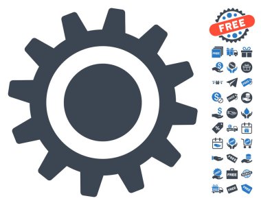 COG simgesi ücretsiz bonus