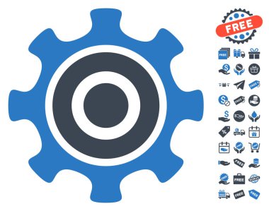 Ücretsiz Bonus dişli simgesiyle