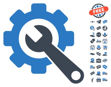 Dişli ve ücretsiz Bonus ile Wrench kutsal kişilerin resmi