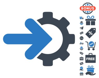 Dişli Tümleştirme simgesini ücretsiz bonus