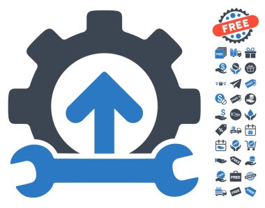 Dişli entegrasyon Araçları simgesini ücretsiz bonus