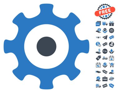 Dişli simgesini ücretsiz bonus