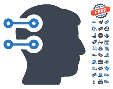 Ücretsiz Bonus kafa bağlayıcılar simgesiyle