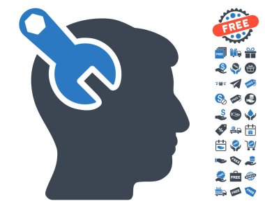 Kafa Nöroloji Wrench kutsal kişilerin resmi ile ücretsiz Bonus