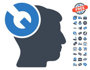 Kafa cerrahi Wrench kutsal kişilerin resmi ile ücretsiz Bonus