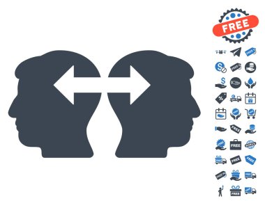 Kafaları Exchange okları simge ücretsiz bonus