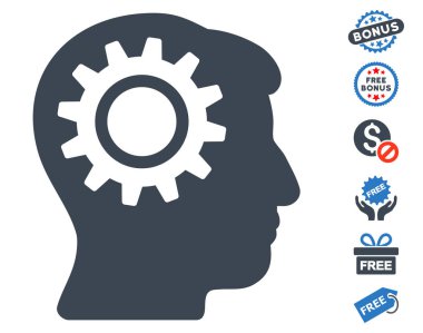 Akıl dişli simgesini ücretsiz bonus
