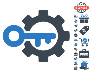 Anahtar Ücretsiz Bonus ile simge seçenekleri