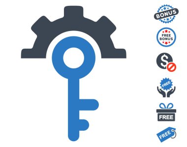 Anahtar Ücretsiz Bonus ile simge seçenekleri