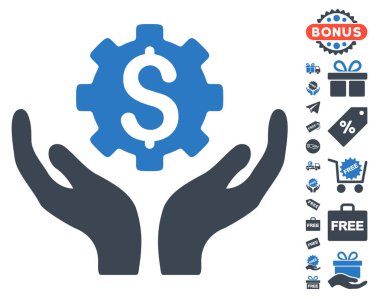 Ücretsiz Bonus ile bakım fiyat simgesi