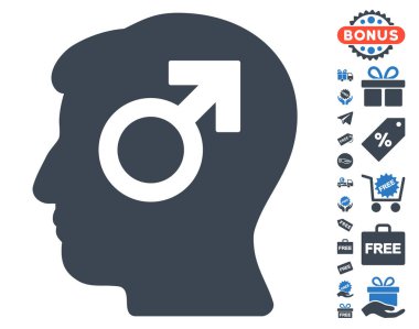 Zihin kudret simgesi ücretsiz bonus