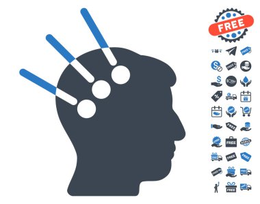 Sinirsel arayüz simgesi ücretsiz bonus