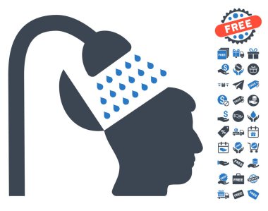 Açık fikirli duş simgesi ücretsiz bonus