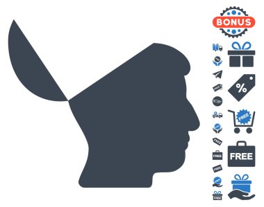 Açık fikirli simgesi ücretsiz bonus