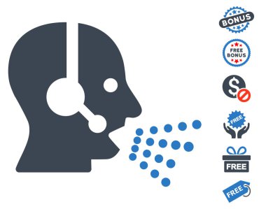 Operatör konuşma simgesini ücretsiz bonus