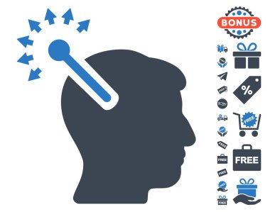 Ücretsiz Bonus ile optik sinir arayüzü simgesi