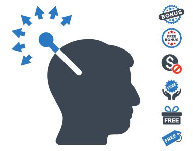 Ücretsiz Bonus ile optik sinir arayüzü simgesi