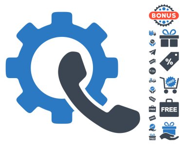 Telefon yapılandırma simgesi ücretsiz bonus