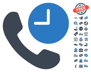 Telefon saat simgesini ücretsiz bonus