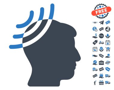 Ücretsiz Bonus ile radyo Resepsiyon kafa simgesi