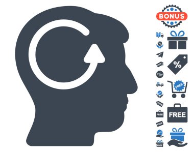 Baş bellek simgesi ücretsiz Bonus ile yenileme