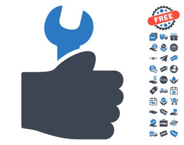 Hizmet el simgesi ücretsiz bonus