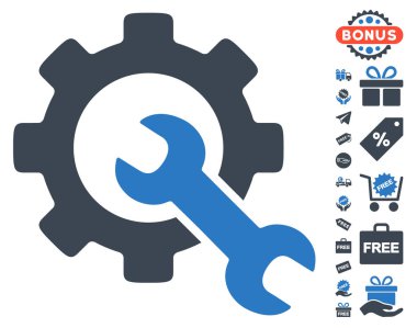 Ücretsiz Bonus simgesiyle hizmet araçları