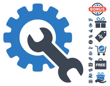 Ücretsiz Bonus simgesiyle hizmet araçları