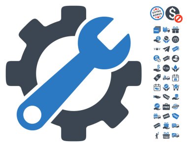 Ücretsiz Bonus simgesiyle hizmet araçları