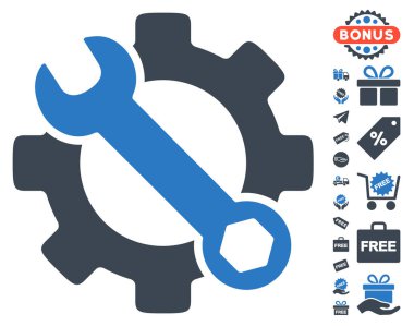 Ücretsiz Bonus simgesiyle hizmet araçları