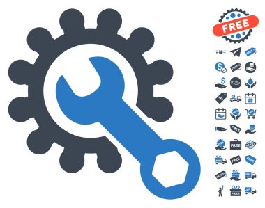 Ücretsiz Bonus simgesiyle hizmet araçları