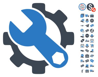 Ücretsiz Bonus simgesiyle hizmet araçları