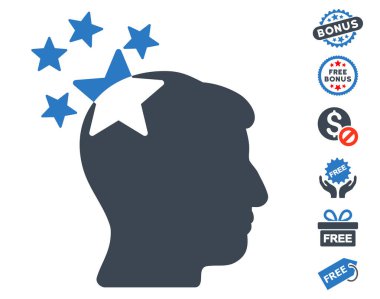 Yıldız kafa simgesi ücretsiz Bonus ile vurmak