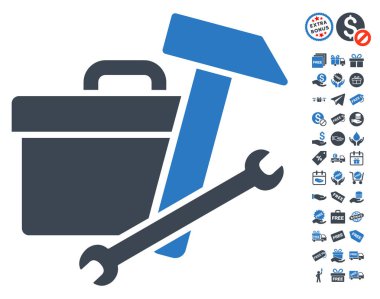 Araç kutusu simgesi ile ücretsiz Bonus