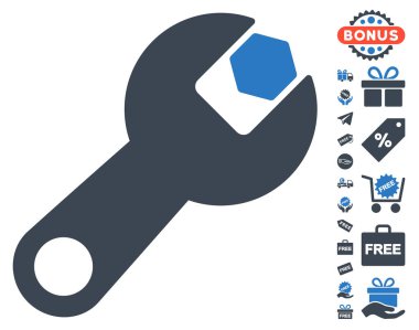 İngiliz anahtarı simgesini ücretsiz bonus