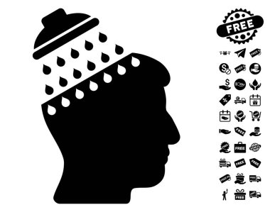 Beyin duş simgesi ücretsiz bonus