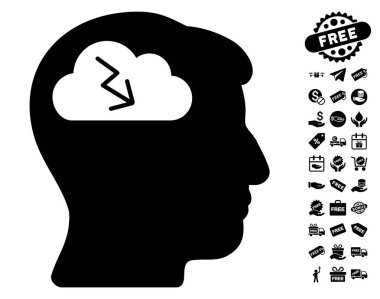 Beyin fırtınası simgesi ücretsiz bonus