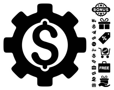 Ücretsiz Bonus ile Geliştirme maliyet simgesi