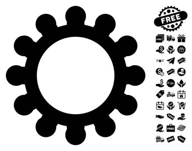 Dişli simgesini ücretsiz bonus