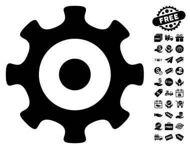 Dişli simgesini ücretsiz bonus