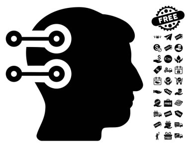 Ücretsiz Bonus kafa bağlayıcılar simgesiyle