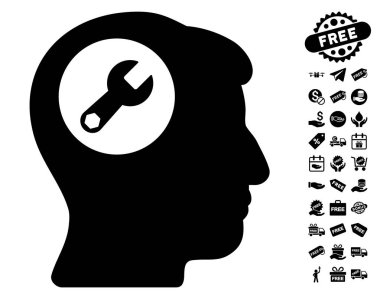 Kafa simgesi ücretsiz Bonus ile anahtar