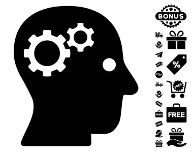 Ücretsiz Bonus ile akıl Gears simgesi