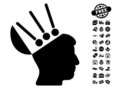 Açık fikirli arabirimi simgesini ücretsiz bonus