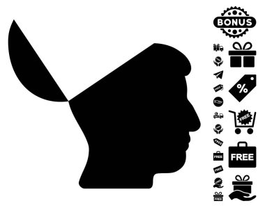 Açık fikirli simgesi ücretsiz bonus