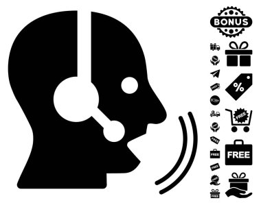 Operatör konuşma simgesini ücretsiz bonus