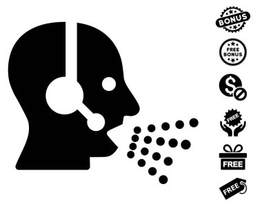 Operatör konuşma simgesini ücretsiz bonus