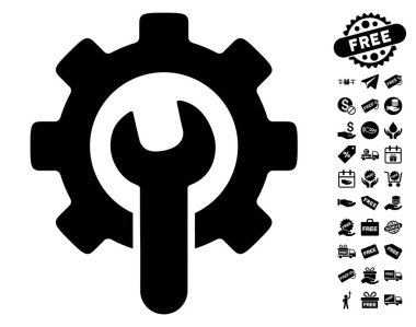 Ücretsiz Bonus simgesiyle hizmet araçları