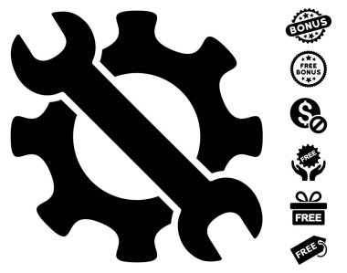 Ücretsiz Bonus simgesiyle hizmet araçları