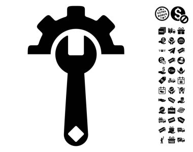 Ücretsiz Bonus simgesiyle hizmet araçları